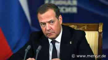 Putin-Vertrauter Medwedew poltert: „Deutschland bereitet Krieg gegen Russland vor“