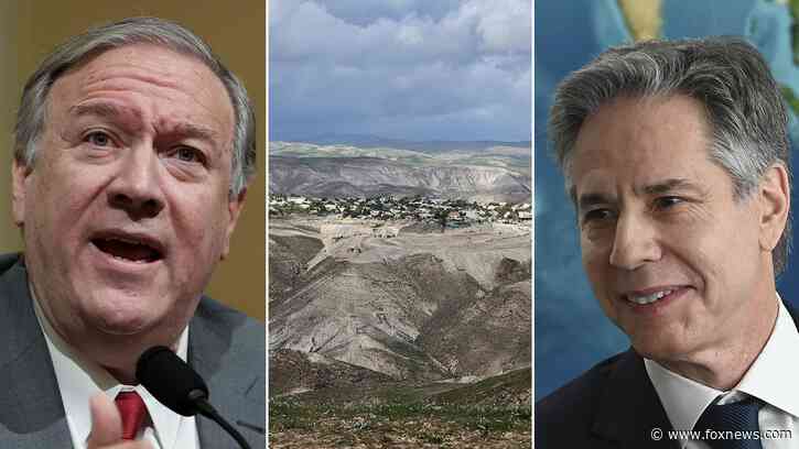 Pompeo blasts Biden admin for making 'same mistake' as Obama on settlements in Jewish biblical region