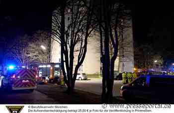 FW-M: Kellerbrand mit vier Verletzten (Forstenried)