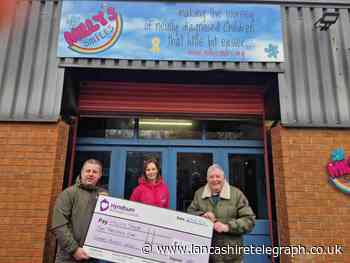 Hyndburn Council makes donation to bereavement charity