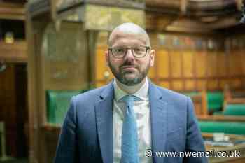Simon Fell welcomes Simon Hoare to Barrow