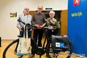 Wim Verschueren wint elektrische fiets dankzij Liever Lokaal Wilrijk