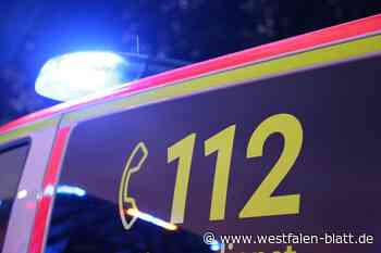 Person bei Lkw-Unfall in Kirchlengern schwer verletzt