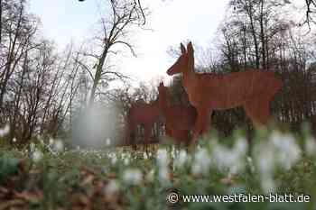 Hans Kordes präsentiert Kunst im Schlosspark Rheder