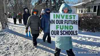 Teachers' strike marks opening day of spring legislative sitting in Saskatchewan