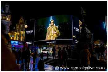 Ocean Outdoor streams Tom Ford’s Milan Fashion Week live at Piccadilly Lights