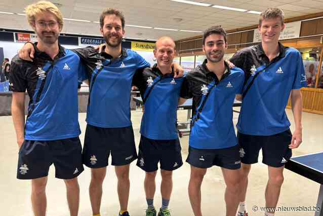 TTC Rooigem klimt een jaar na verplichte degradatie alweer terug naar eerste nationale: “Kampioen met een straat voorsprong”