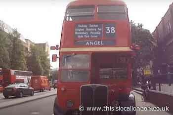 Vintage red buses return to north London with free trips
