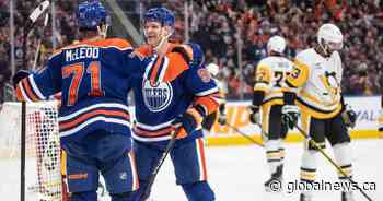 Edmonton Oilers pummel Pittsburgh Penguins 6-1