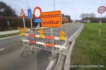 Breugelweg in Pelt week gedeeltelijk afgesloten voor dringende werken