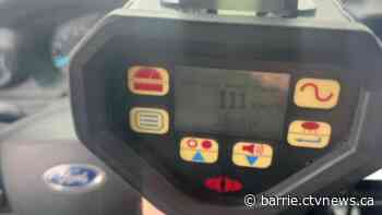 Teen driver stopped for driving 61 km over the speed limit