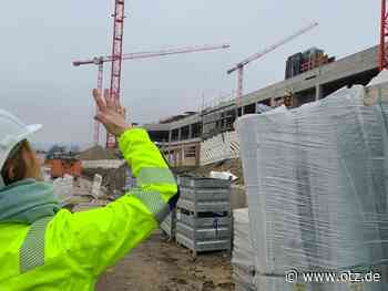 Einblicke in den nahezu fertigen Sockelgeschoss-Rohbau des Zeiss-Hightech-Standortes Jena