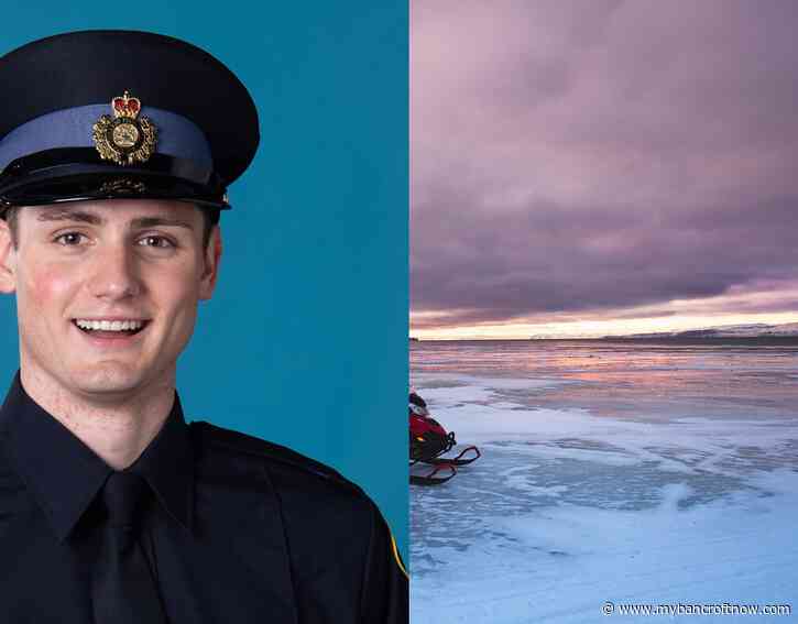 Officer rescues couple who went through the ice snowmobiling on Round Lake