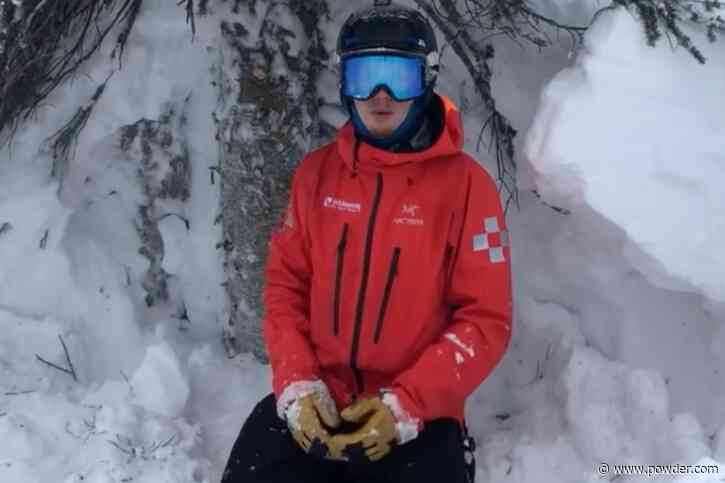 Canadian Ski Resort Issues Tree Well, Deep Snow Warning