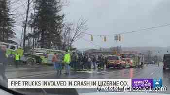 6 Pa. FFs injured when rescue, tiller collide during response
