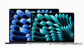 Apple releases new $1,100 MacBook Air that is TWICE as fast as previous generation - as the 'world's most popular laptop' gets massive upgrade