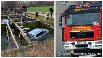 Kofferraum zu schwungvoll geschlossen? – Wie ein Auto in Bernau im Fischteich landete