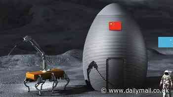 China will install a sprawling 'all-seeing' surveillance system on the MOON to protect its planned Disneyland-sized lunar base from 'suspicious targets', its space agency claims