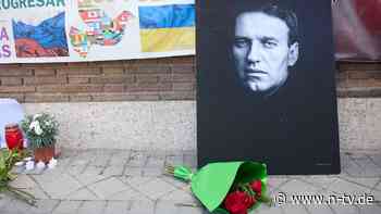 In Straflager gestorben: Dutzende Staaten fordern Untersuchung von Nawalnys Tod