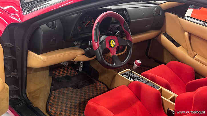 Gestolen Ferrari van F1-coureur na 28 jaar weer boven water