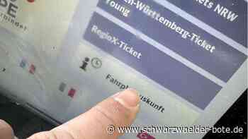 Zugfahren in   Bad Wildbad: Bahn kassiert an Automaten ab