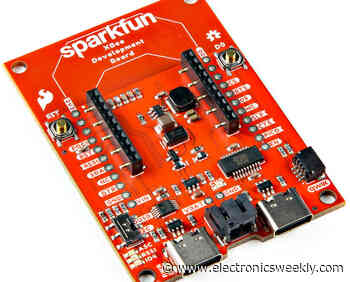 Wireless IoT dev board connects to a hundred sensors