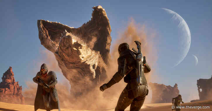 Arrakis looks dangerous as ever in survival game Dune: Awakening