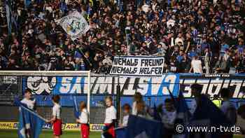 Streit nach Razzia im Februar: HSV-Fans verbrennen Polizei-Hemd - LKA ermittelt