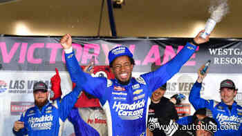 Rajah Caruth makes leap from computer racer to NASCAR national series winner