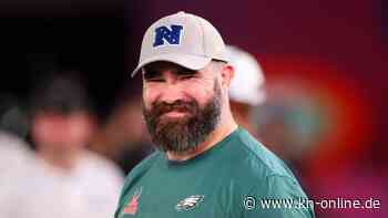 Unter Tränen: Eagles-Center Jason Kelce verkündet Karriereende