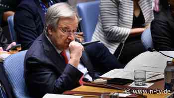 Spannungen wegen Gaza-Kriegs: Israel ruft seinen UN-Botschafter zurück