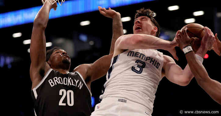 Grizzlies dominate the boards, defeat Nets to snap 5-game slide