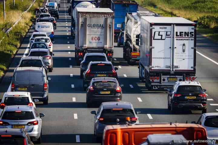 'Komende jaren nog meer files vanwege stikstofimpasse'