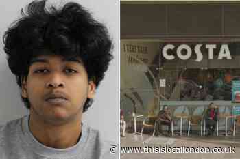 Deliveroo driver stabbed in chest in east London Costa shop