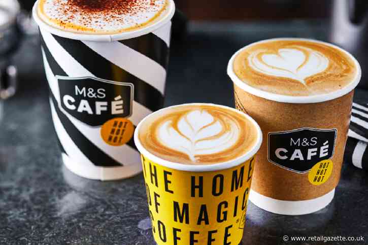 M&S rolls out 100% recyclable coffee cups to all its cafes