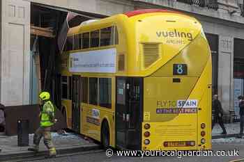 New Oxford Street All Bar One crash: Person in hospital