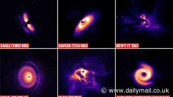 See the birth of a PLANET: Incredible photos reveal the weird and wonderful ways worlds form in different regions of our galaxy