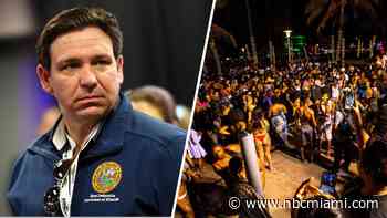 Gov. DeSantis set to hold news conference in Miami Beach to discuss spring break measures