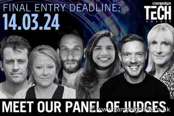 Final deadline looms for Campaign Tech Awards 2024