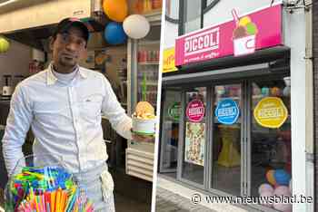 Kasem (41) opent nieuw ijssalon met veertig soorten ijs op de Markt: “Mijn favoriete smaak? Alles, ik denk dat ik elke dag ijs eet”