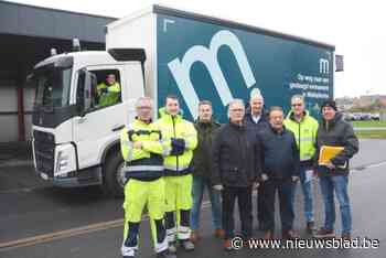 Logistiek team Middelkerke op de baan met nieuwe vrachtwagen