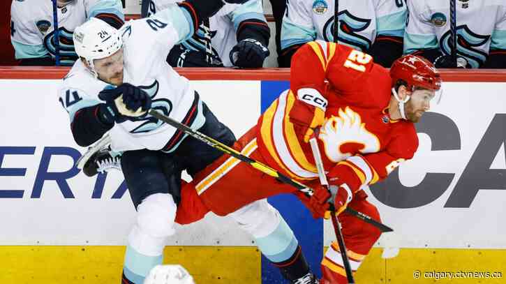 McCann leads Kraken to 4-2 win over Flames for third victory in four games