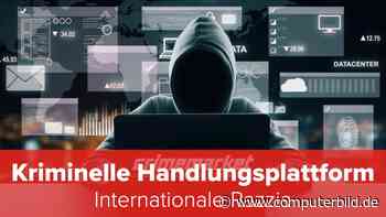 Kriminelle Handlungsplattform: Internationale Razzia