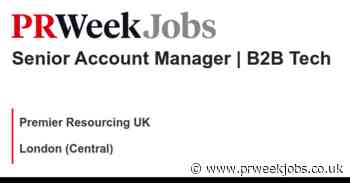 Premier Resourcing UK: Senior Account Manager | B2B Tech