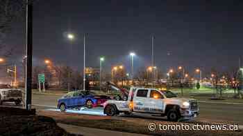Man passed out in car on a Toronto-area highway blew four times legal alcohol limit