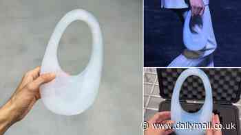 French designer Coperni uses NASA's silica aerogel to create a bag made of 99% AIR