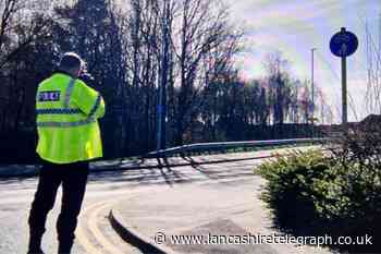 Motorists caught speeding on The Cawsey in Preston