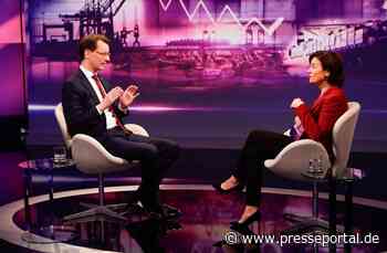 Bei „maischberger“: Wüst hält sich Union-Kanzlerkandidatur offen