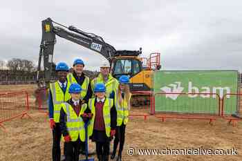 Construction of £50m super school for Seaton Valley gets under way