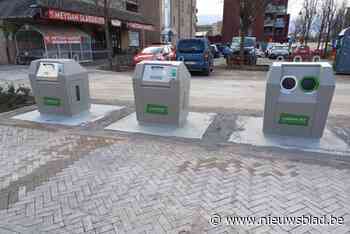 Ondergrondse afvalcontainer op De Heuf